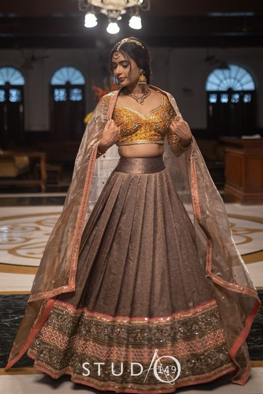 BRIDAL BANARES LEHENGA SET