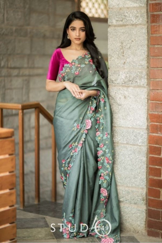 DESIGNER BRIDESMAID SAREE